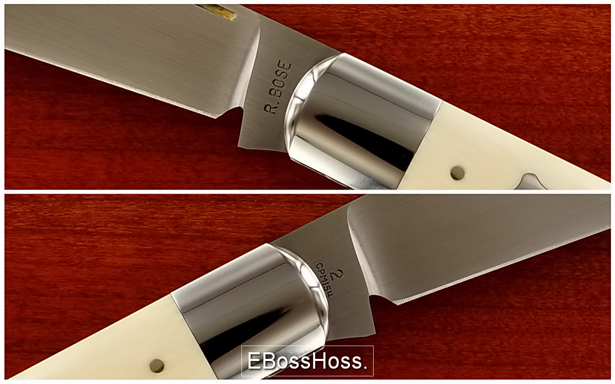 Reese Bose 5 1/4inch Banana Knife 2 EBossHoss Knives